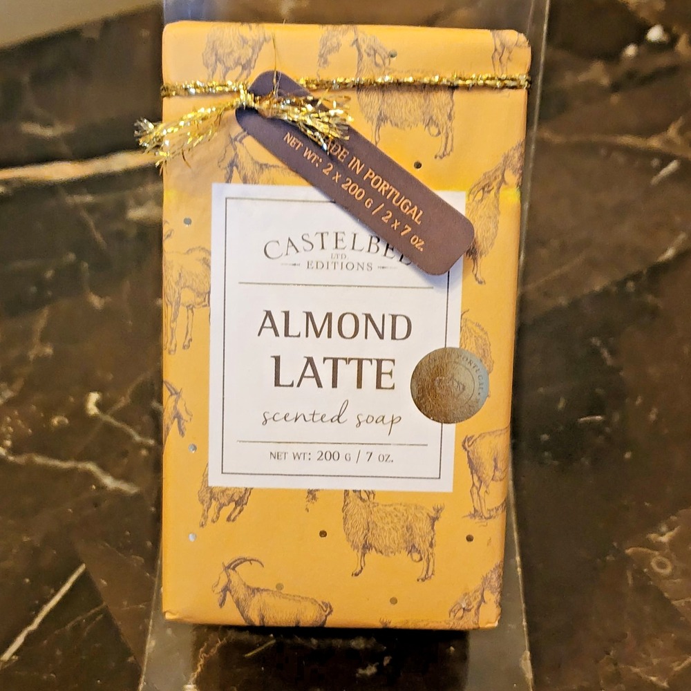 Castelbel LTD Editions Almond Latte Scented Soap set of 2